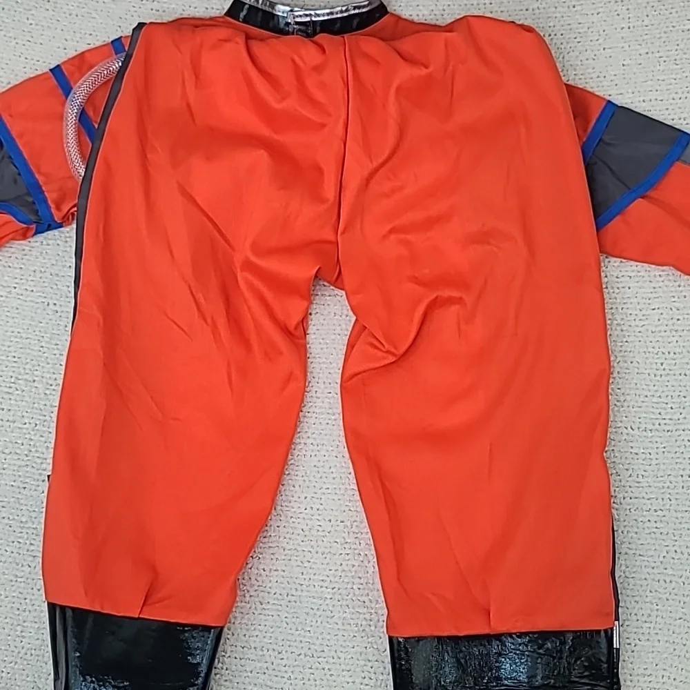 Teetot Astronaut Kids'/Childs' Halloween Jumpsuit/Costume Helmet Org/Blk Multi